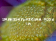 新乐乐棋牌游戏平台探索游戏乐趣，享受智能生活