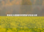 竞彩比分直播实时更新与专业分析
