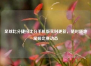 足球比分捷报比分手机版实时更新，随时随地掌握比赛动态