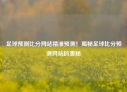 足球预测比分网站精准预测！揭秘足球比分预测网站的奥秘