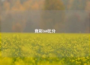 竟彩360比分