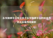 永发棋牌平台电话多少永发棋牌平台的联系方式及客服热线解析