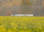 90ⅴs足球即时比分电脑版