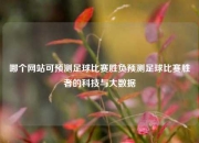 哪个网站可预测足球比赛胜负预测足球比赛胜者的科技与大数据