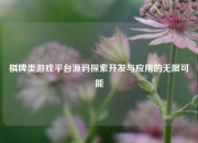 棋牌类游戏平台源码探索开发与应用的无限可能