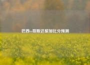 巴西vs哥斯达黎加比分预测