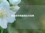 英超助攻榜最新比分结果
