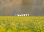 比分500彩票官网