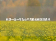 棋牌一比一平台公平竞技的棋盘新选择