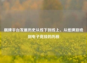 棋牌平台发展历史从线下到线上、从纸牌游戏到电子竞技的历程