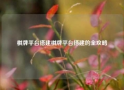 棋牌平台搭建棋牌平台搭建的全攻略