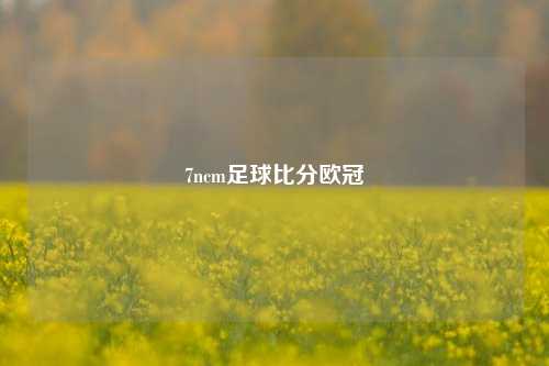 7ncm足球比分欧冠