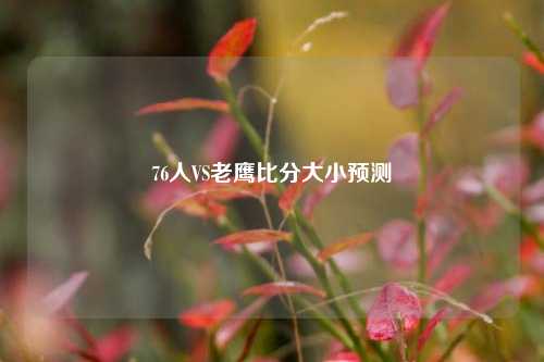 76人VS老鹰比分大小预测