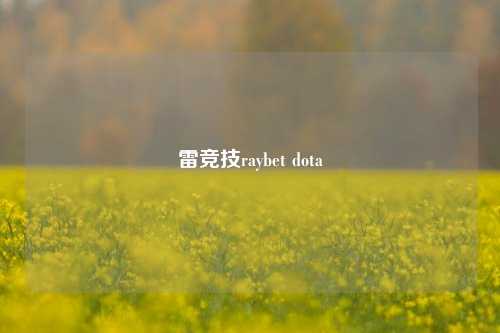 雷竞技raybet dota